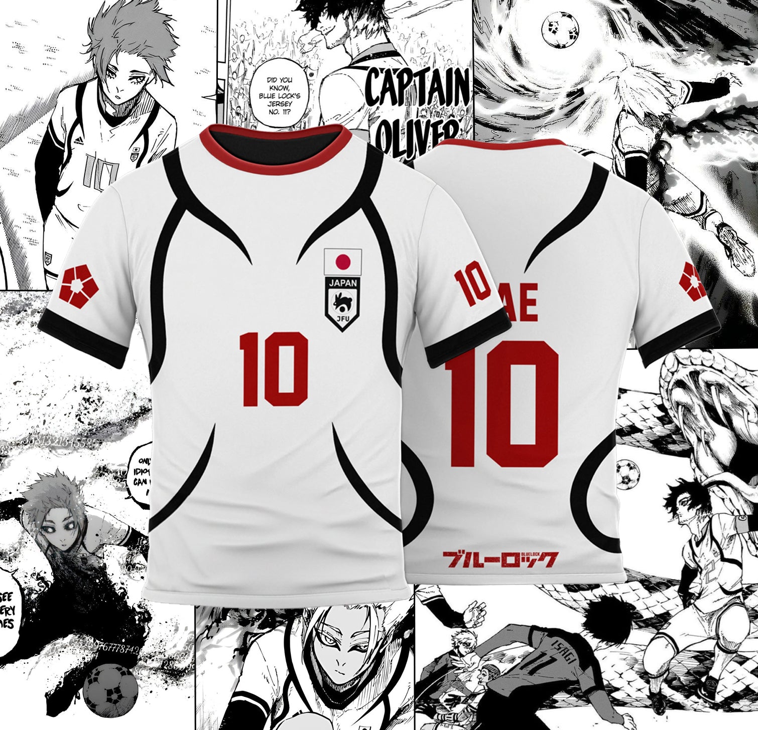 Blue Lock - Japan U20 Jersey