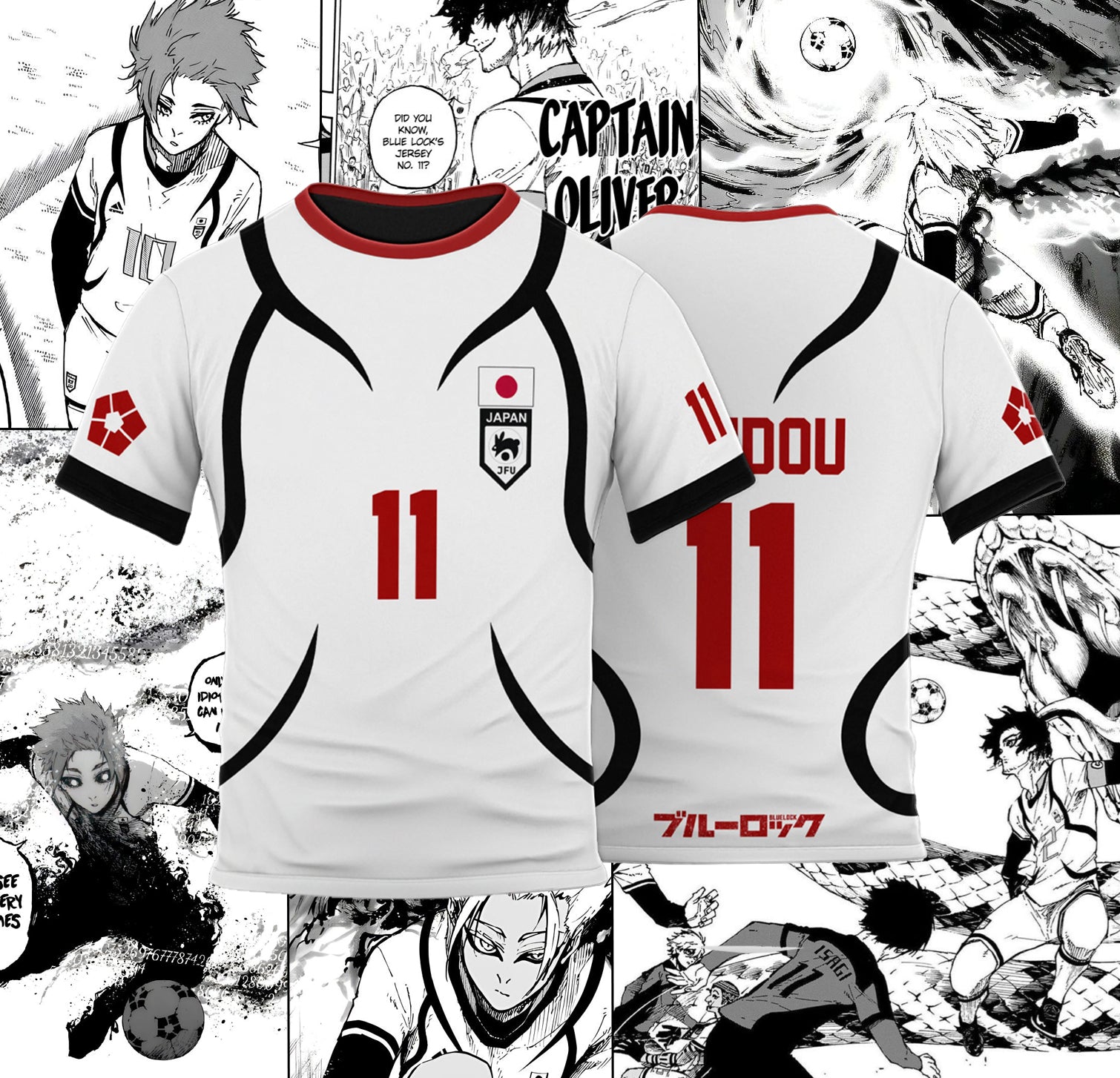 Blue Lock - Japan U20 Jersey